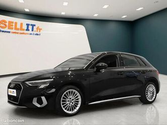 audi a3 sportback 35 tfsi 150 design pack sport / navi connectee carplay android / virtual cockpi