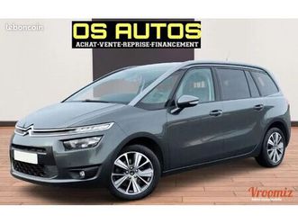 citroen c4 grand picasso 7 places - 2.0 bluehdi 150 s&s business + eat6 + gps, ciim garantie 12 mois