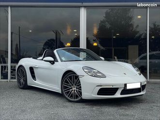 porsche 718 boxster 300 cv roadster pdk - pack sport chrono - acc - bose - caméra de recul ...