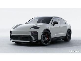 porsche macan electrique turbo