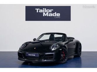 porsche 911 cabriolet (991) 3.0 450ch 4 gts pdk