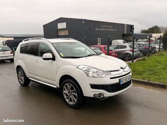 citroen c-crosser 2.2 hdi 160 exclusive ch bva cuir garantie 6 mois