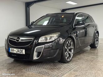 opel insignia opc sport tourer 2.8 325ch - carnet entretien - recaro - toit pano - infinity - hayon electrique - 136 000km