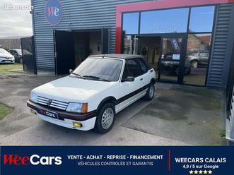peugeot 205 cti 1.6 (115ch) cabriolet / kilométrage certifié