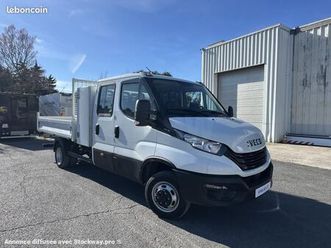 iveco daily benne coffre 35c16d de 2.90m et clim camera recul