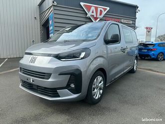 fiat scudo fg m 2.0 bluehdi 180ch s&s cabine approfondie fixe pack premium connect eat8 + kit bois (idem expert jumpy )