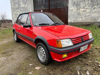 peugeot 205 1.6 cabriolet cti asi