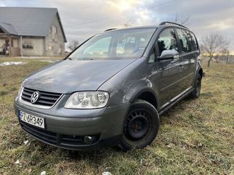 volkswagen cross touran 2.0 tdi 140km 2006r. długie opłaty wągrowiec • olx.pl