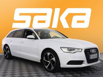 audi a6 avant 3,0 v6 tdi 150 kw quattro s tronic ** vetokoukku / sporttipenkit / vakkari / xenon / p.tutkat / 2x renkaat **