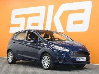 ford fiesta 1,0 65hv start/stop trend m5 5-ovinen ** suomi-auto / p.tutka / lämmitettävä tuulilasi / ilmastointi / aux **