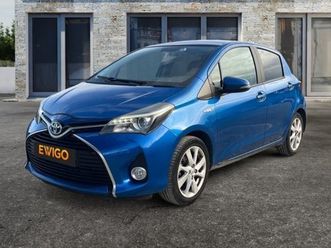 toyota yaris 1.5 vvti 100h 75 hybrid full-hybrid attitude bva caméra de recul bluetooth faible kilométrage