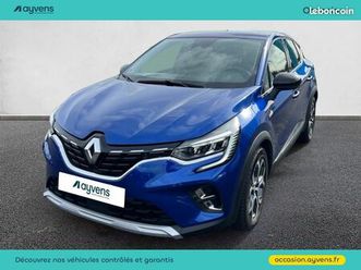 renault captur 1.6 e-tech hybride rechargeable 160ch intens