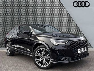 audi q3 sportback black edition 35 tfsi s tronic