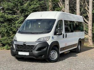 40 l4h2 17 seat lightweight non d1 minibus with ramp, sensors, euro 6