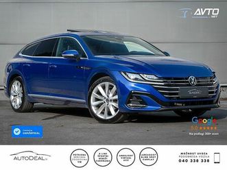 volkswagen arteon shooting brake r-line. acc. iq.light. panorama. mrtvi kot