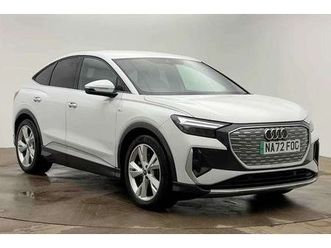 2022 audi q4 e-tron 40e s line sportback
