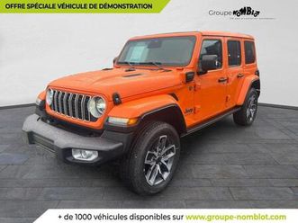 unlimited 4xe 2.0 t 380 ch phev 4x4 bva8 sahara