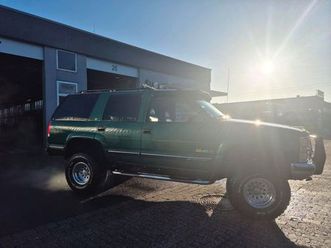 chevrolet tahoe k1500 5.7 gmt400 lpg offroad us car v8 tüv 01/28