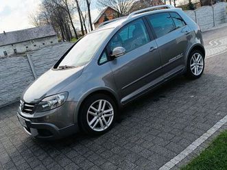 volkswagen golf plus cross / bogate wyposażenie / hak dobieszowice • olx.pl