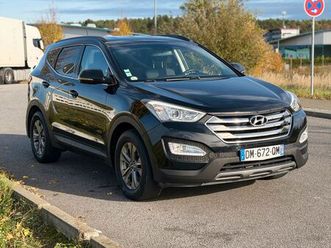 hyundai santafe ii crdi 197 ps 2wd pack sensation 7-sitzer, 4x4,