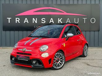 abarth 595c my16 1.4 turbo 165 ch bva5 turismo / scuderia / suivi complet / 2 eme main /