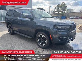 used 2025 jeep wagoneer series ii overland