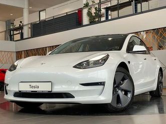 tesla model 3 awd long range dual motor navi led