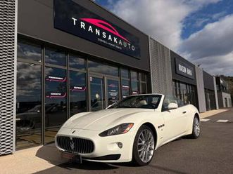maserati grancabrio 4,7 v8 450 ch / bose