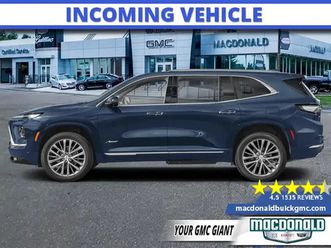 2026 buick enclave avenir - cruise package - $560 b/w