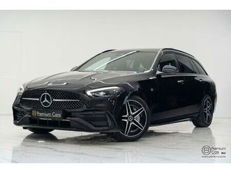 mercedes classe c 200 i break amg! full, hud, pano, 360! keyless! sfeer!