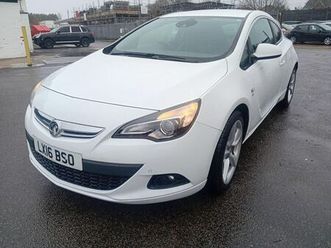 2016 vauxhall gtc 1.4i sri (140ps) (start/stop)