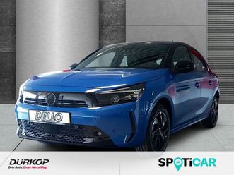 opel corsa gs turbo 8-at 16-zoll-alu schwarz carplay