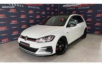 volkswagen golf 7 gti tcr 2.0 tsi 290ch - bv dsg7 phase 2 - garantie 6 mois