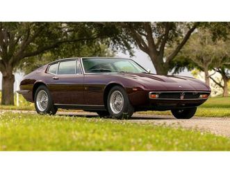 1971 maserati ghibli for sale
