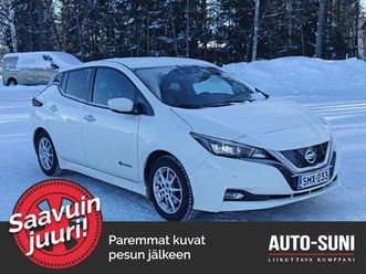 nissan leaf tekna 40 kwh leather fi - korko 2,99% + kulut - #bose-hifit #led-valot #androidauto #carplay #360-kamera #keyless