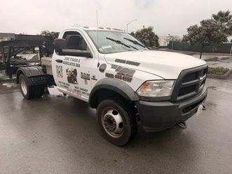 2017 dodge ram 5500 cab and chassis