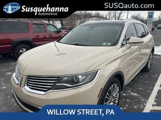 used 2018 lincoln mkx reserve