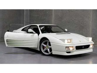 rare white 1991 ferrari 348 tb