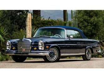 1969 mercedes-benz 280 se cabriolet