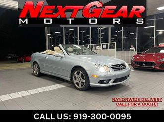 used 2005 mercedes-benz clk-class 500 cabriolet