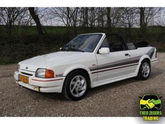 ford escort cabrio 1.6 xr3 inj. met unieke km-stand, oldtime — oldtimers — marktplaats
