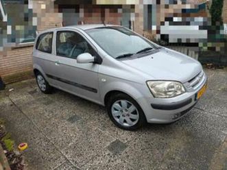 hyundai getz 1.6 3drs 2002 grijs apk tot februari 2027 — hyundai — marktplaats
