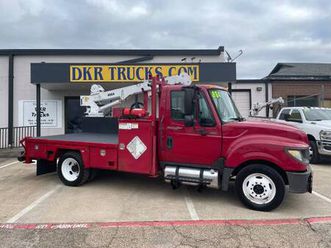 2014 international terrastar reg cab 6400lb liftmoore crane