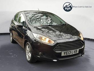 ford fiesta 1.25 zetec euro 5 5dr