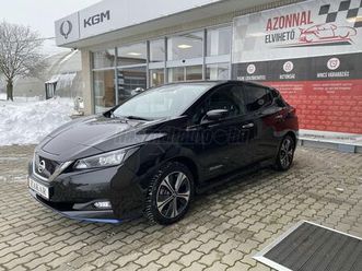 nissan leaf tekna e+ 62kwh (automata) törésmentes. gyári fényezés! 2db töltő! vonóhorog kerékpárszállításra!