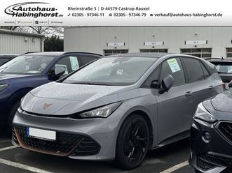 cupra born 150kw acc navi pdc 360kamera headup massage