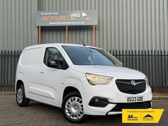 vauxhall combo 1.5 turbo d 2300 pro panel van 5dr diesel manual l1 h1 euro 6 (start/stop) (100 ps)