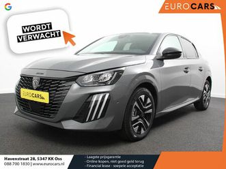 peugeot 208 1.2 hybrid 121 pk automaat allure | navigatie | apple carplay/android auto | airco | camera | parkeer sensoren | cruise control | led | lichtmetalen