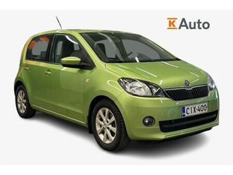 skoda citigo 1,0 75 elegance 5-ov. | suomi-auto | lohkolämmitin + sisäpistoke | navigointi | aux / cd |