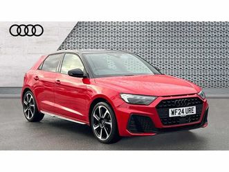 audi a1 sportback black edition 30 tfsi 6-speed